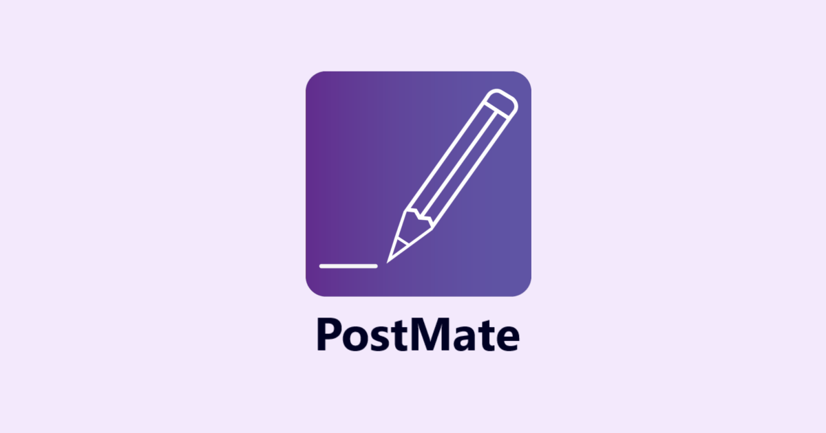 PostMate screenshot